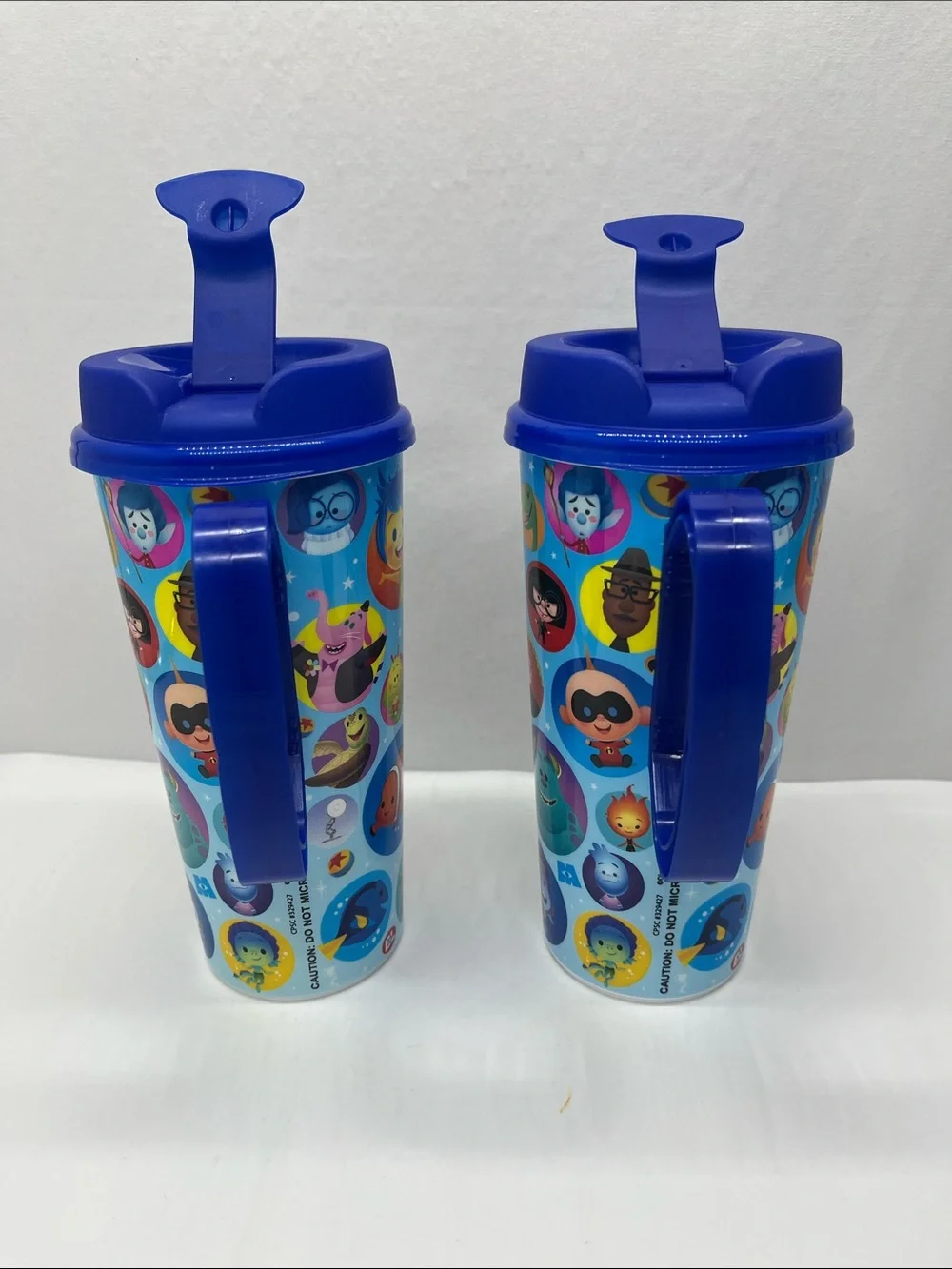 Disney Toy Story & Pixar Character Travel Tumblers - Blue Lid